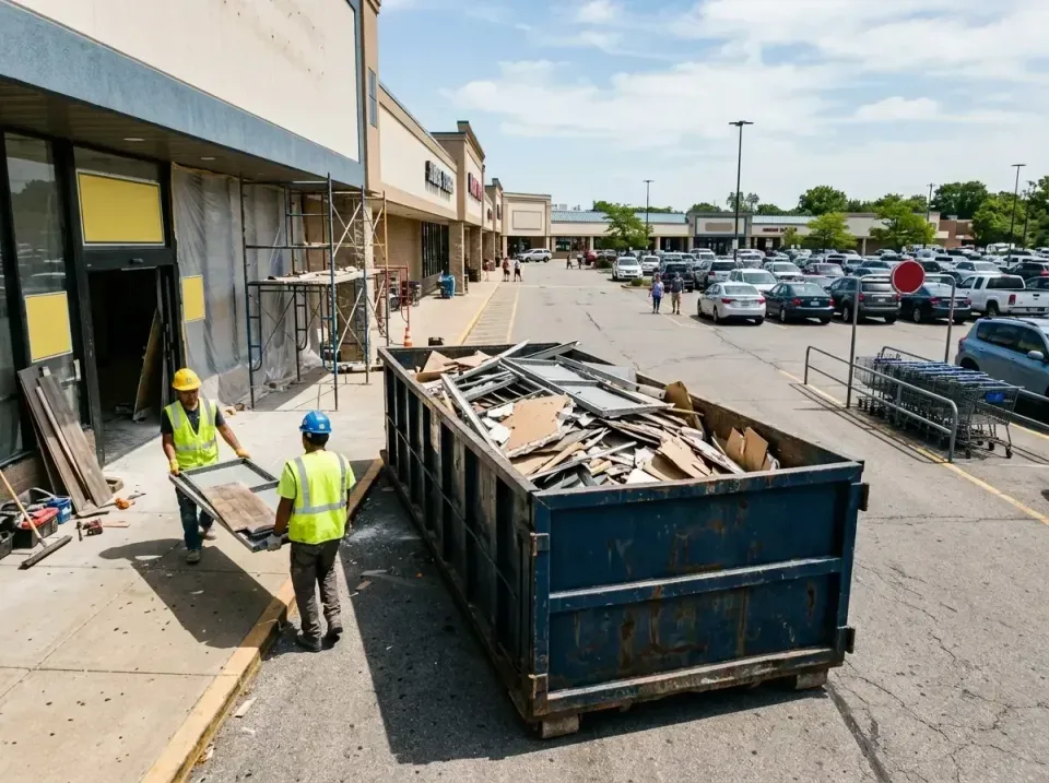 retail-store-renovation-debris-003 — frequently asked questions, Roll-off Dumpster Rentals in Williamstown, WV